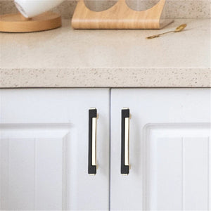3.78", 5", 7.55" Black, Chrome & Gold Modern Cabinet Pulls | Dresser & Drawer Knobs, Kitchen Handles & Hardware