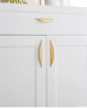 Load image into Gallery viewer, 1.25&quot;, 2.5&quot;, 3.75&quot; (32mm, 64mm, 96mm) Gold Modern Drawer Pulls | Dresser, Kitchen Cabinet &amp; Cupboard Handles | Door Pulls

