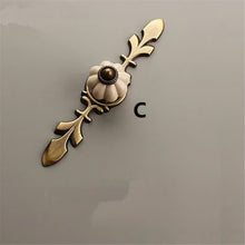Load image into Gallery viewer, Ivory White Pumpkin Ceramic Pulls &amp; Knobs | European &amp; Modern Minimalist Single Hole | Drawer &amp; Cabinet Hardware
