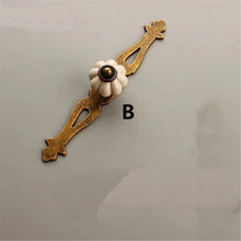 Load image into Gallery viewer, Ivory White Pumpkin Ceramic Pulls &amp; Knobs | European &amp; Modern Minimalist Single Hole | Drawer &amp; Cabinet Hardware
